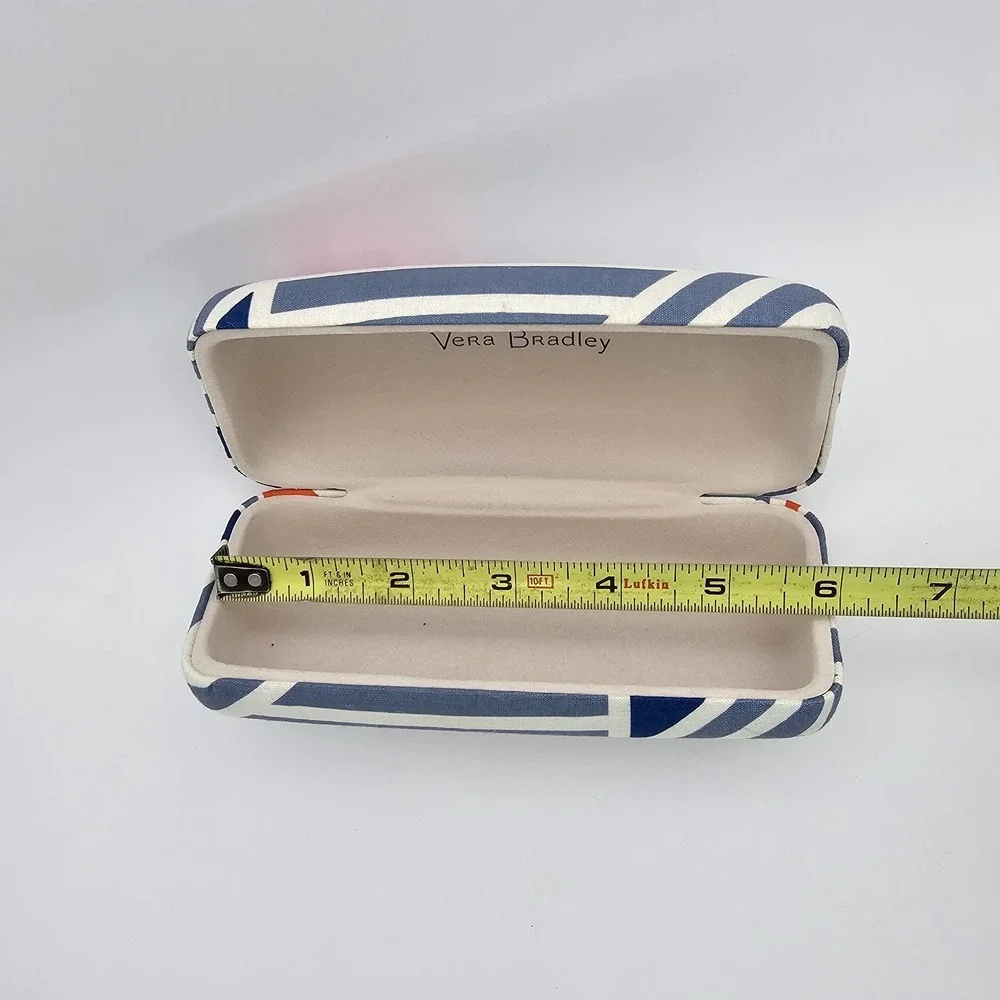 Vera Bradley Geo Medallions Eye Glass Glasses Clamshell Hard Case Geometric‎ HTF